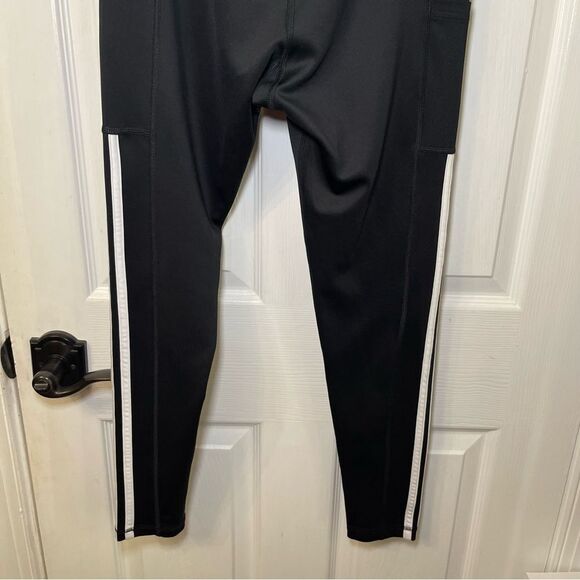 Adidas Women’s Full Length Black and White Leggings - Picture 10 of 11